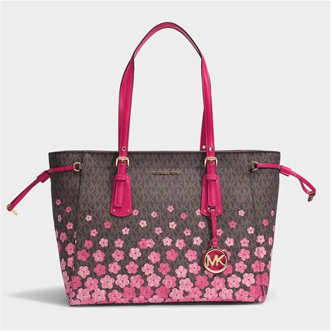 michael kors md center zip tote|michael kors monogram tote.